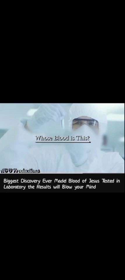 The  Blood of The Lord Jesus Christ is Alive